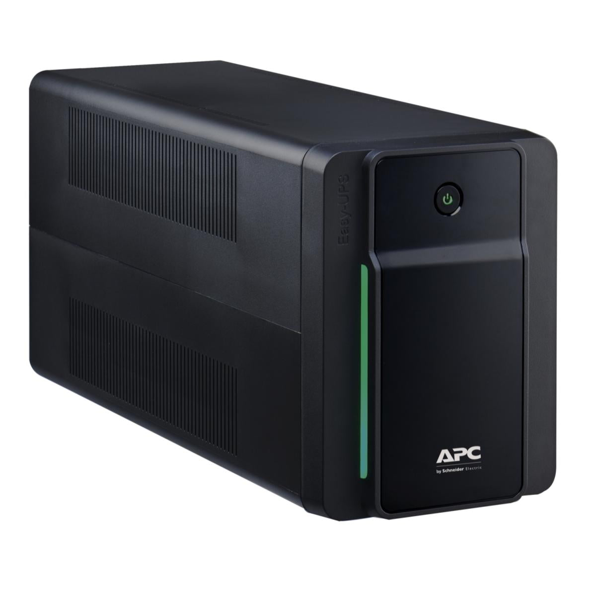 جهاز APC BVX1600LI Easy UPS بقدرة 1600 فولت أمبير، برجي، 230 فولت، مزود بـ 4 منافذ IEC C13 ومنظم جهد تلقائي (AVR).