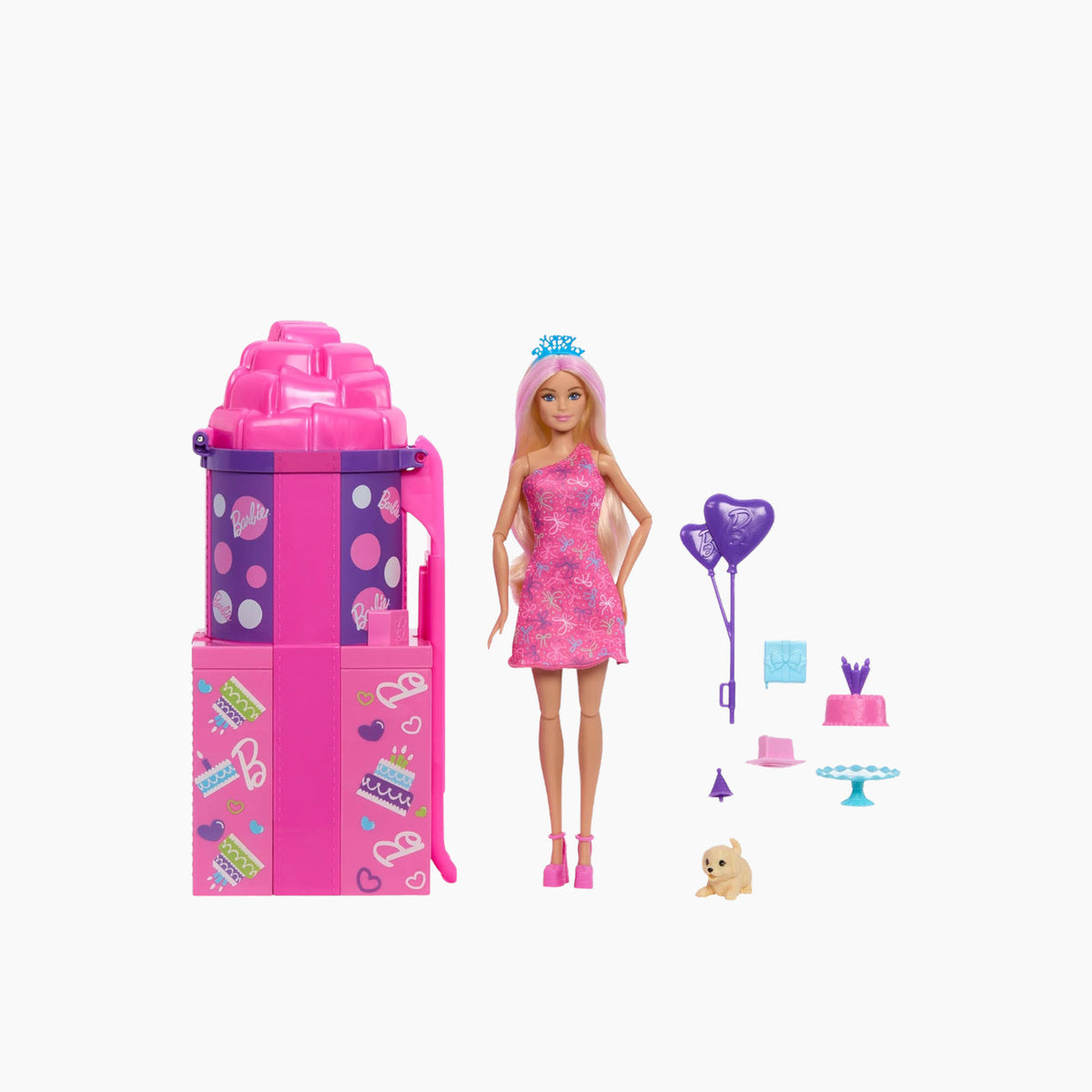Barbie Party Unboxed Surprise and Slide