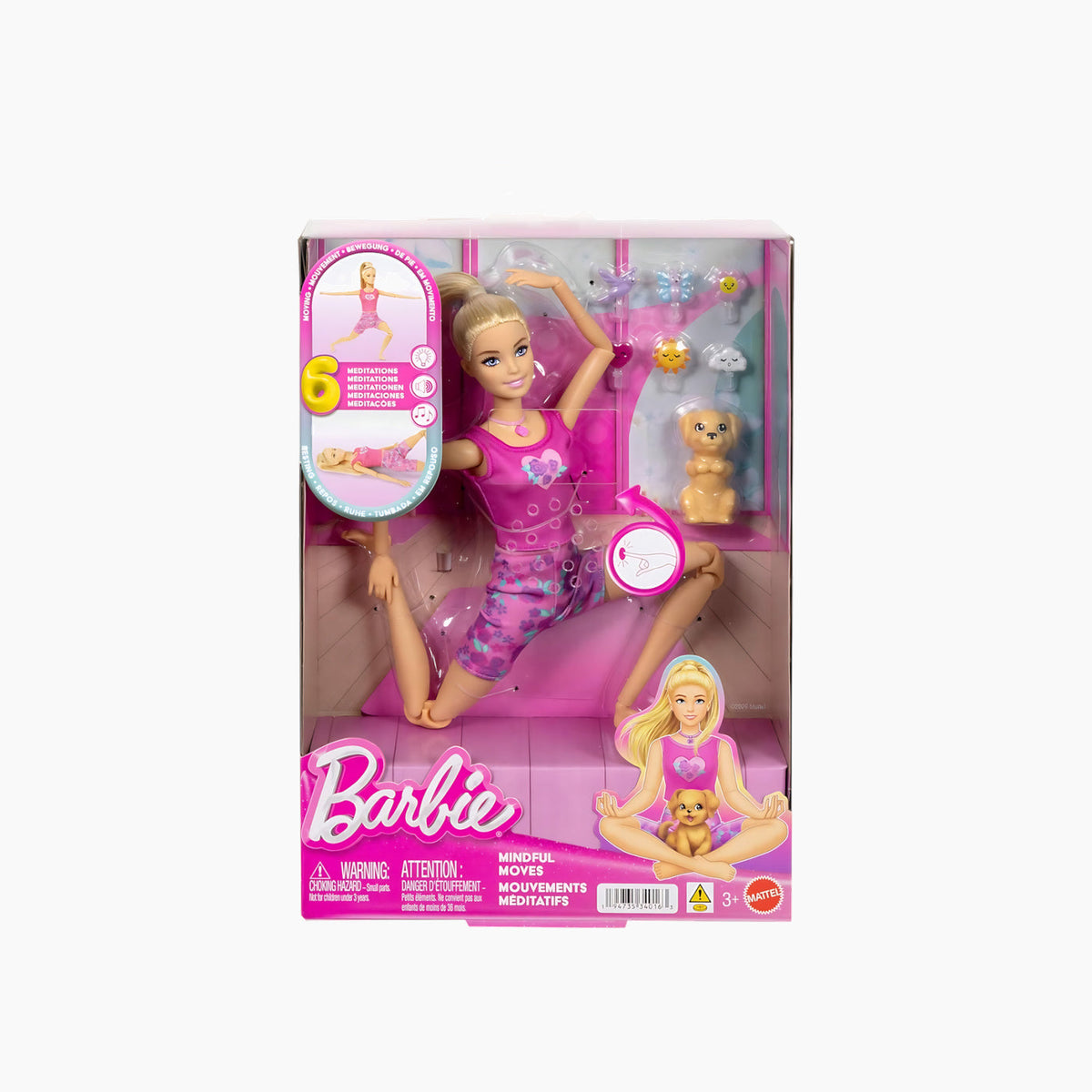 Barbie Wellness Meditation Doll -Mindful Moves
