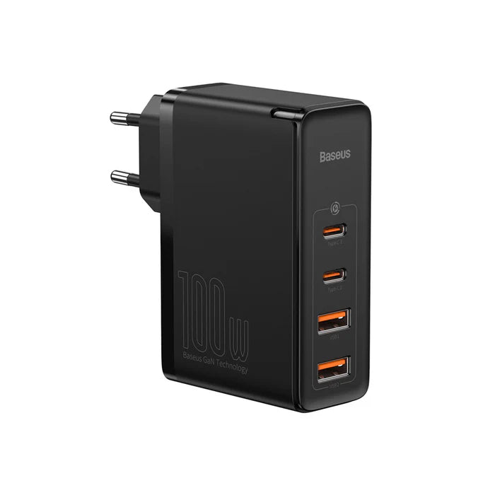 Baseus GaN2 Wall Charger 100W 4 Ports Fast Charger