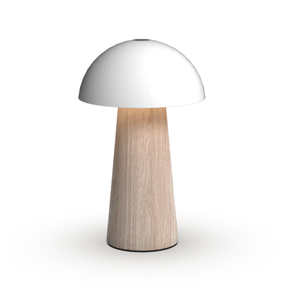Kreafunk Bello Portable LED Lamp – Light Wood | 50H Battery