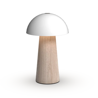 Kreafunk Bello Portable LED Lamp – Light Wood | 50H Battery
