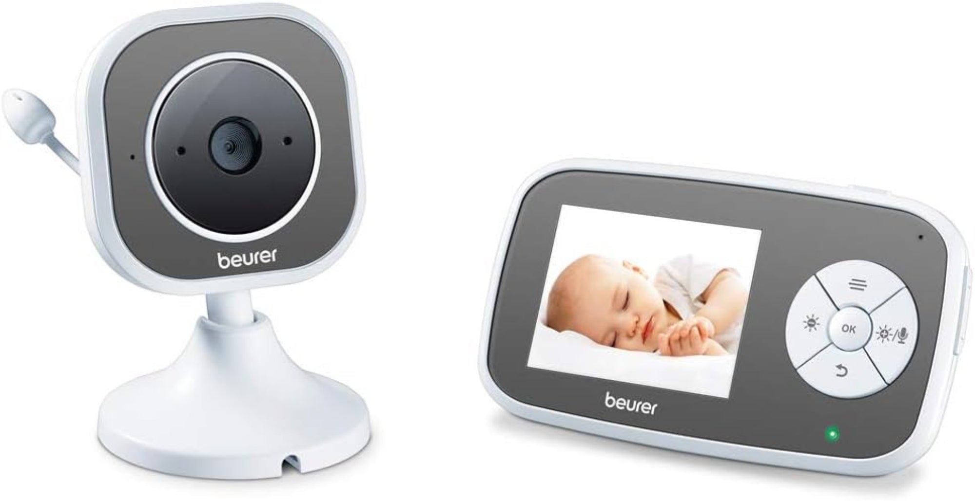Beurer BY 110 Baby Monitor Wireless Baby Monitor with Night Vision
