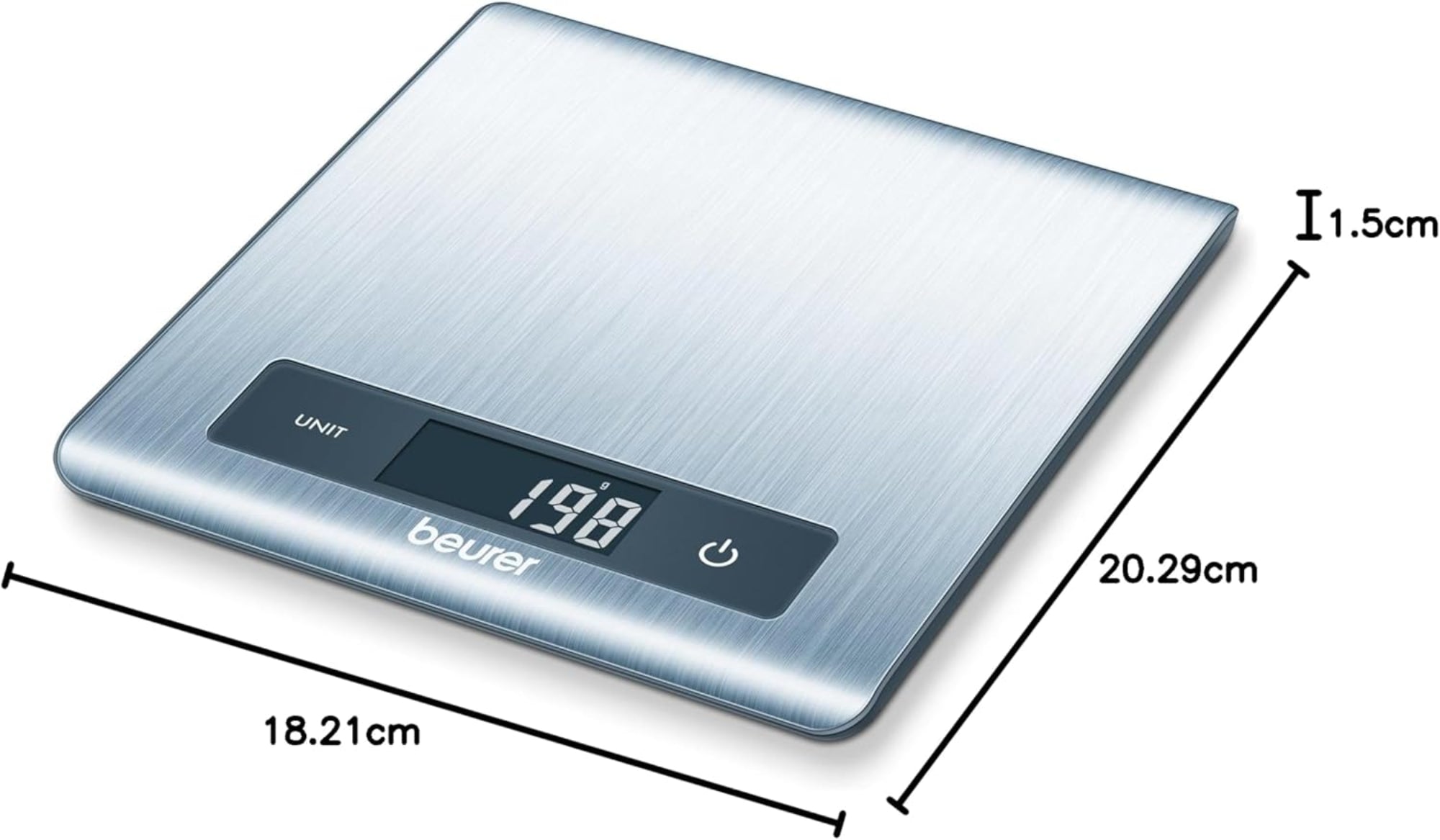 Beurer KS 51 Kitchen Scale High Precision & Elegant