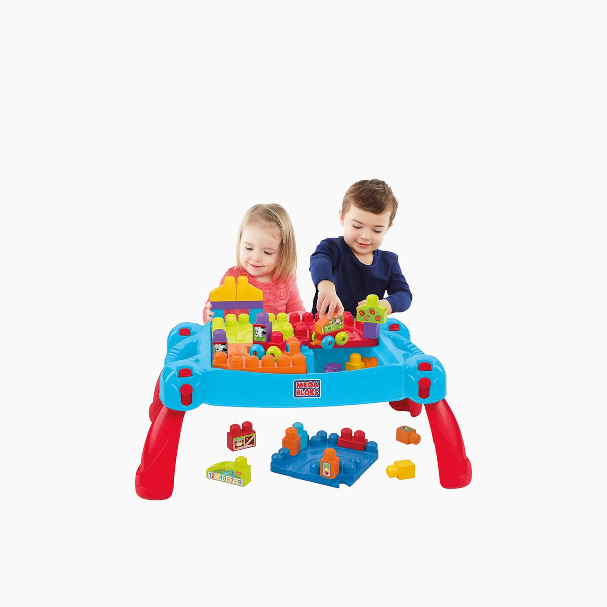 Mega Bloks Build 'n Learn Table