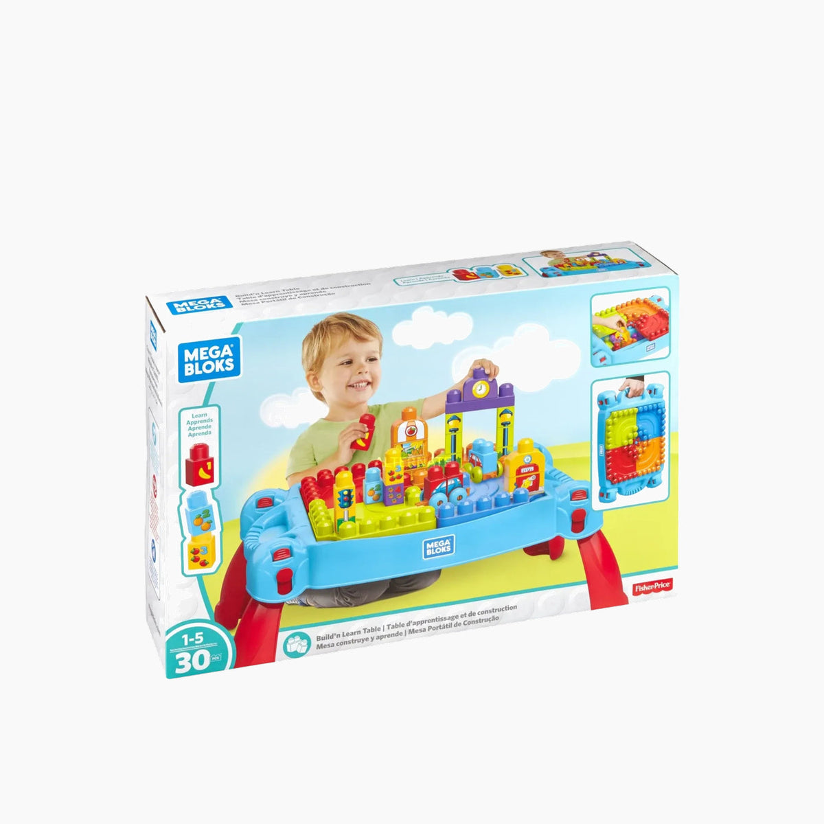 Mega Bloks Build 'n Learn Table
