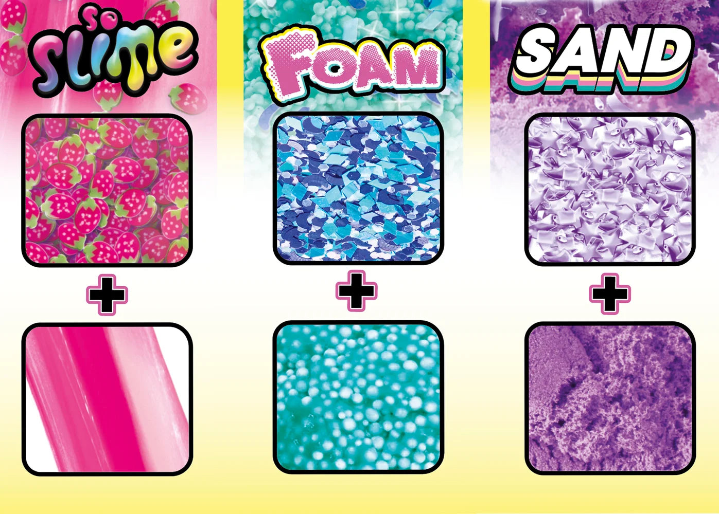 مجموعة Canal Toys Mix N Match - دلو 2+1 للمتعة الحسية