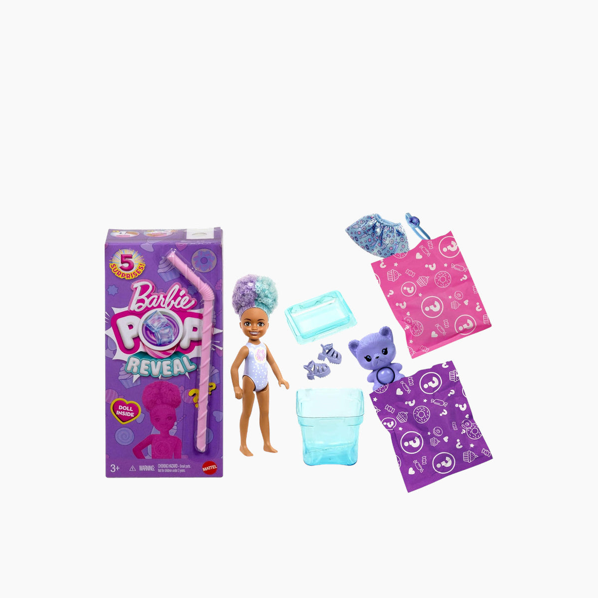 Mattel Chelsea Pop! Reveal Sweet Treats Series – Assorted