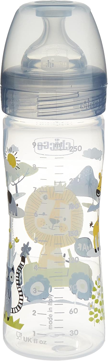 Chicco BOTTLE WB COL PP UNI 250ml MED SIL Anti-Colic