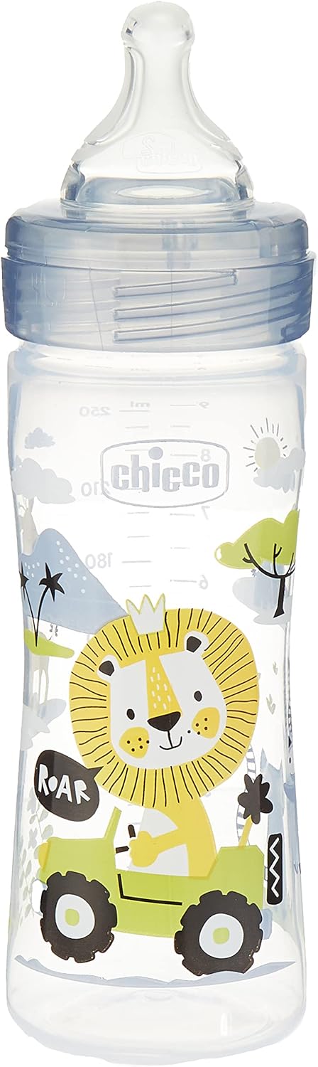 Chicco BOTTLE WB COL PP UNI 250ml MED SIL Anti-Colic & Comfortable