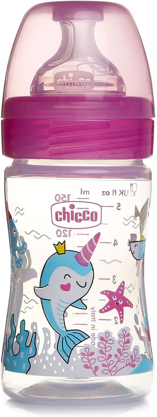 Chicco BOTTLE WB PP Girl 150ml Safe & Comfortable