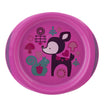 Chicco Dish Set 12M+ Girl Safe Non-Slip & Easy to Use