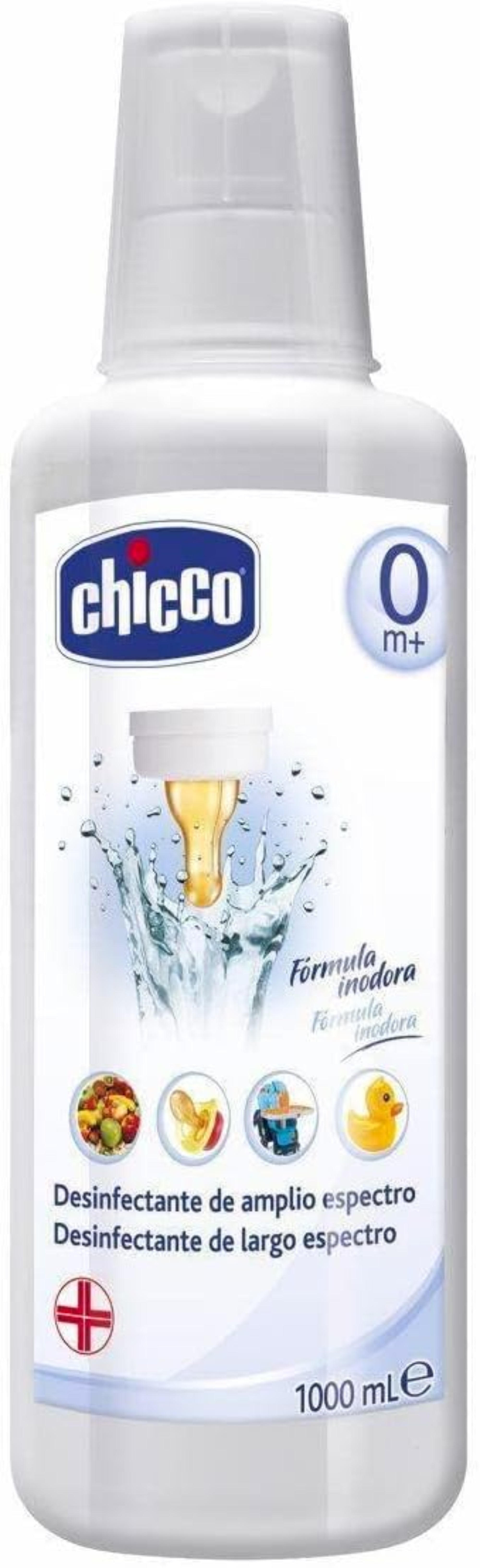 Chicco Multi-Purpose Disinfectant 1L Kills Bacteria & Fungi