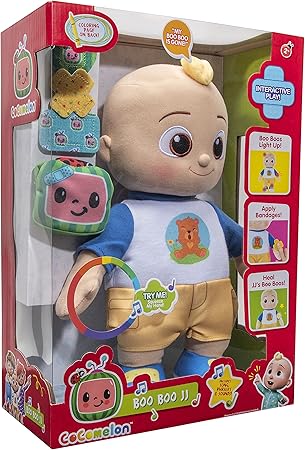 CoComelon Boo Boo JJ Interactive Plush Learn