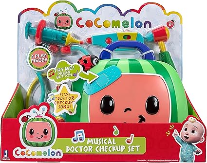 CoComelon Musical Checkup Case Doctor Roleplay Toy for Kids