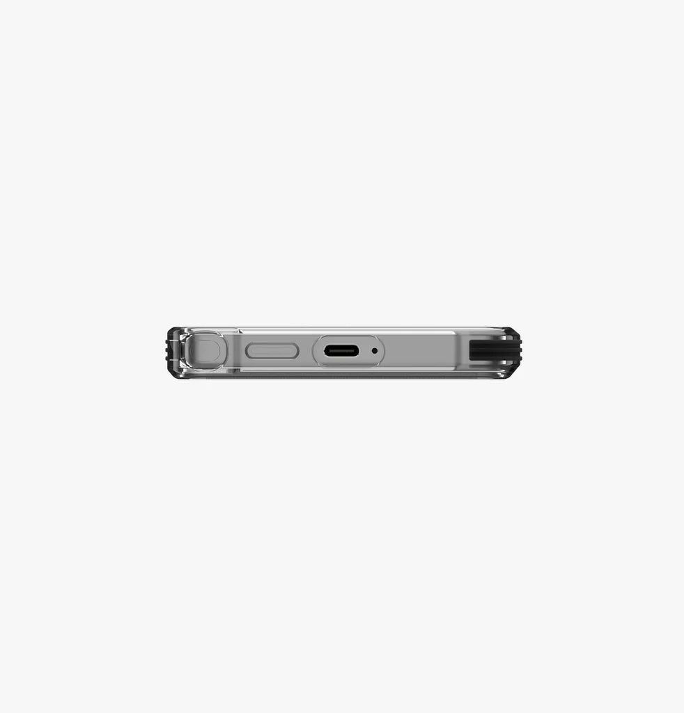 UNIQ HYBRID Galaxy S25 Ultra MagClick Charging Case – Carbon Black