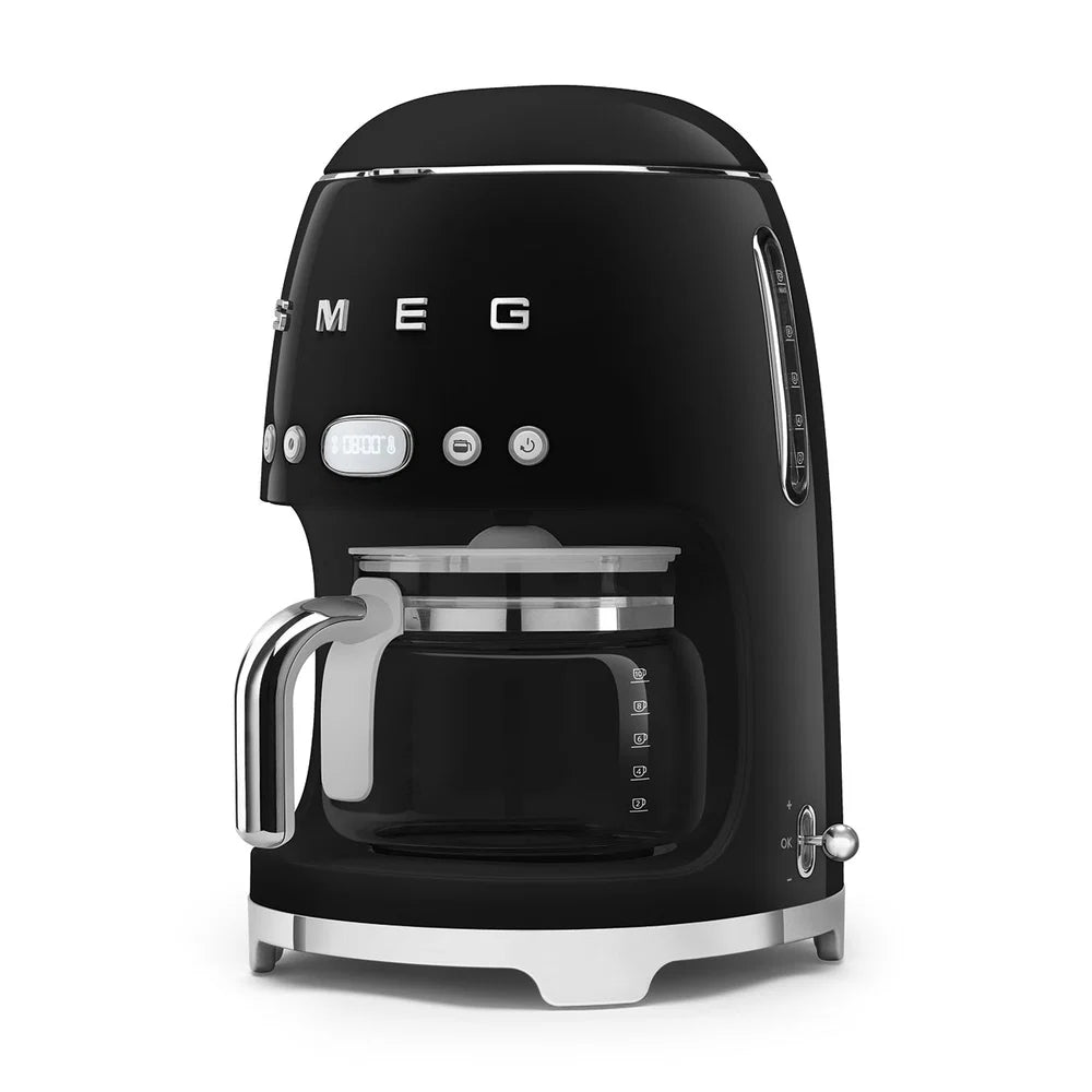Smeg Drip Coffee Machine 50's Style – Black | DCF02BL