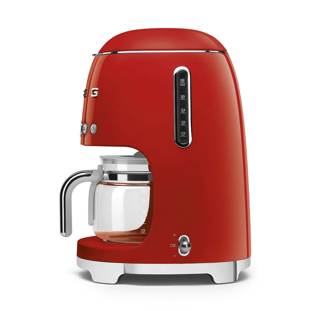 Smeg Drip Coffee Machine 50's Style – Red | DCF02RD