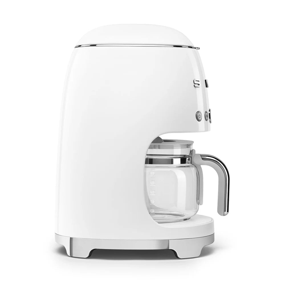 Smeg Drip Coffee Machine 50's Style – White | DCF02WH