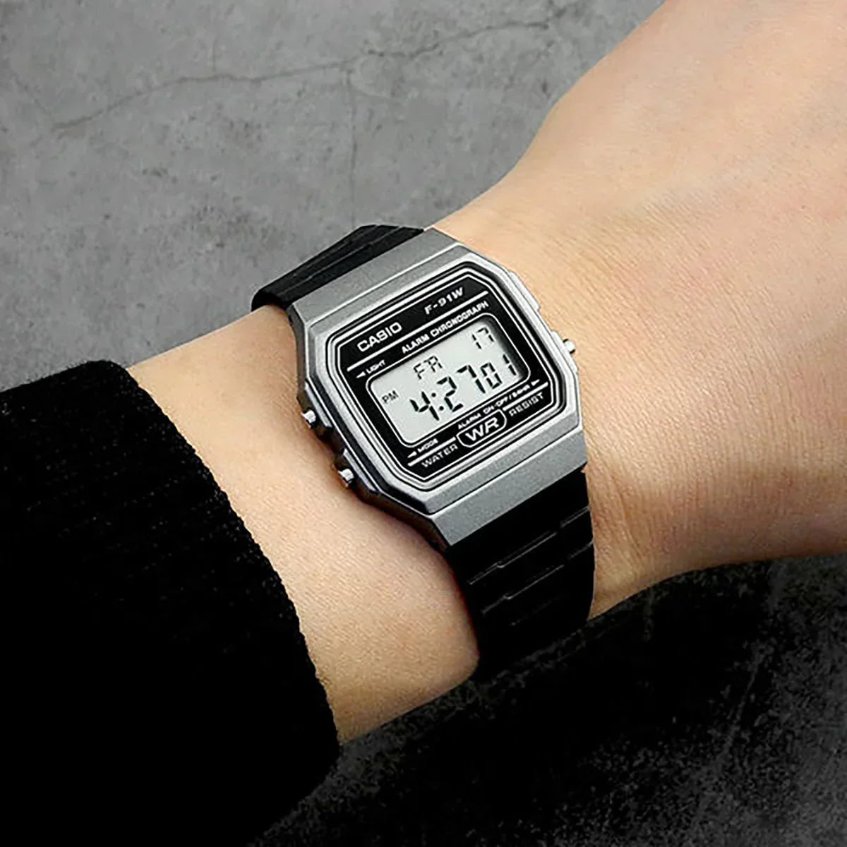 Casio Men Watch F-91WM-1B