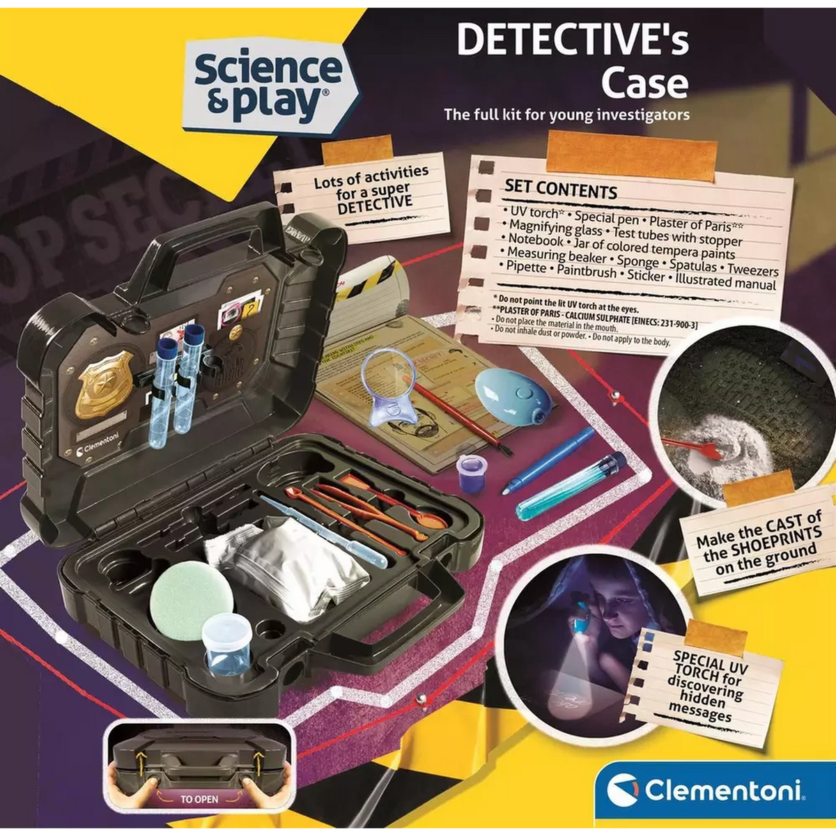 Clementoni Detective Suitcase
