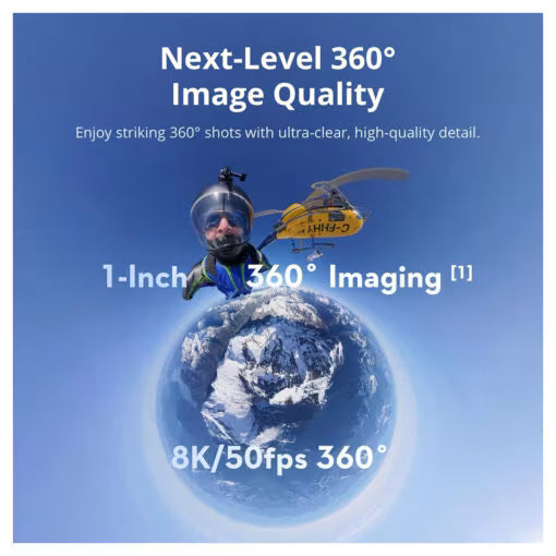 DJI Osmo 360 Adventure Combo – 8K 360 Action Camera