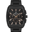 Daniel Klein DK.1.13801-5 Men's Analog Watch - Black Dial, Black Steel