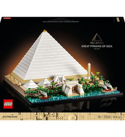 LEGO® Architecture - Great Pyramid of Giza 21058 - 1476 pcs