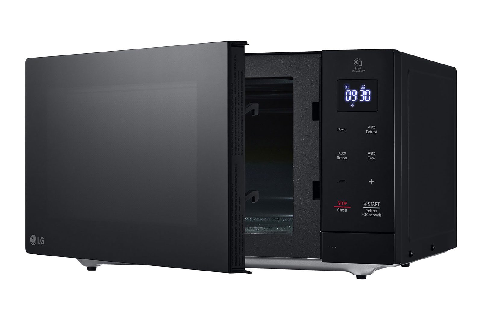 LG Microwave Oven 30L Black EasyClean (MS3032JAS)