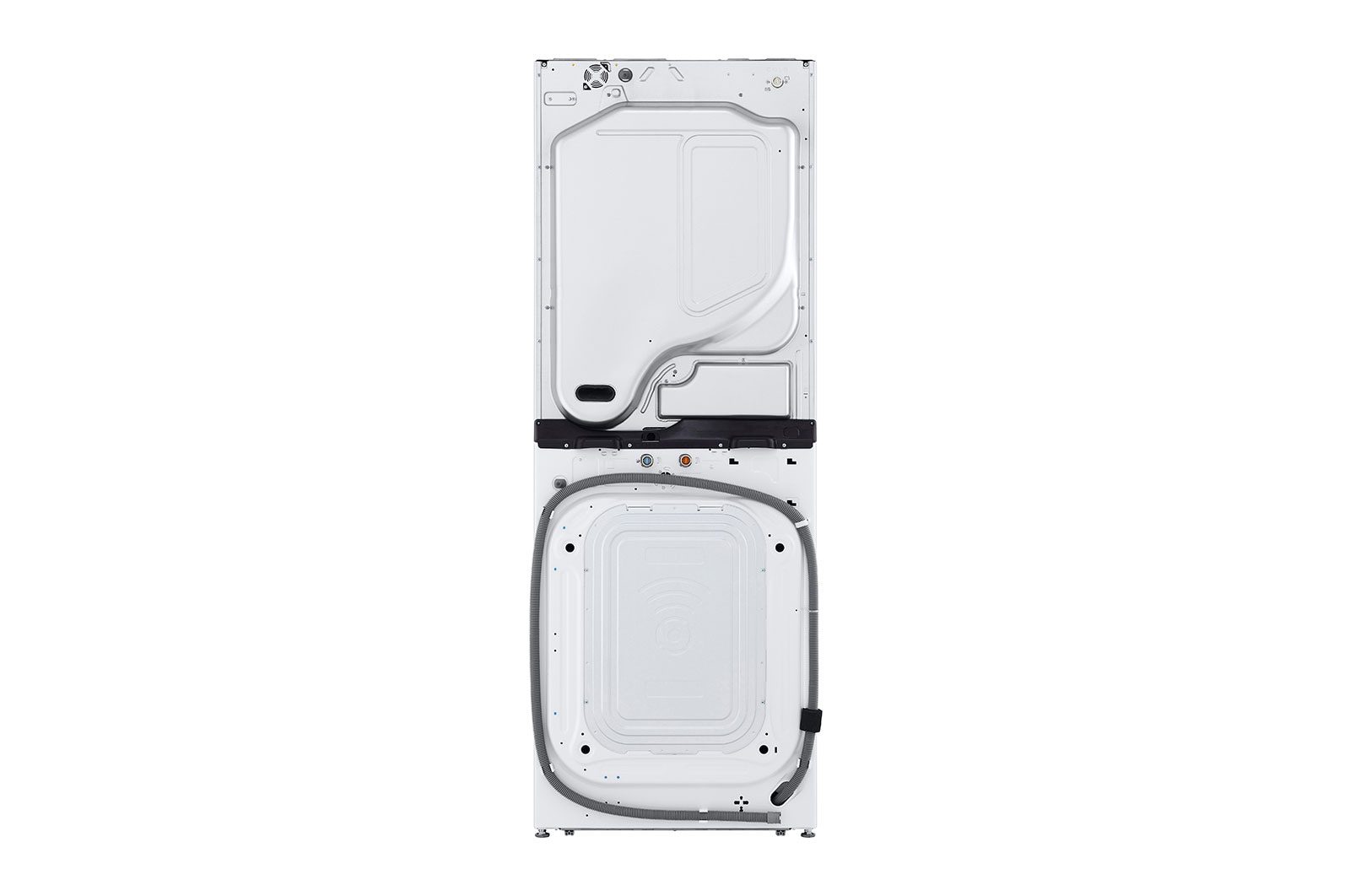 LG WashTower™ 17kg/16kg - AI Direct Drive, TurboWash 360°, Heat Pump Dryer, White