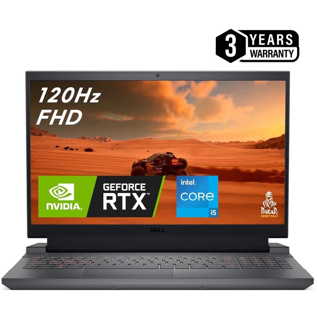 Dell G15 i5 RTX 3050 Gaming Laptop 120Hz Grey