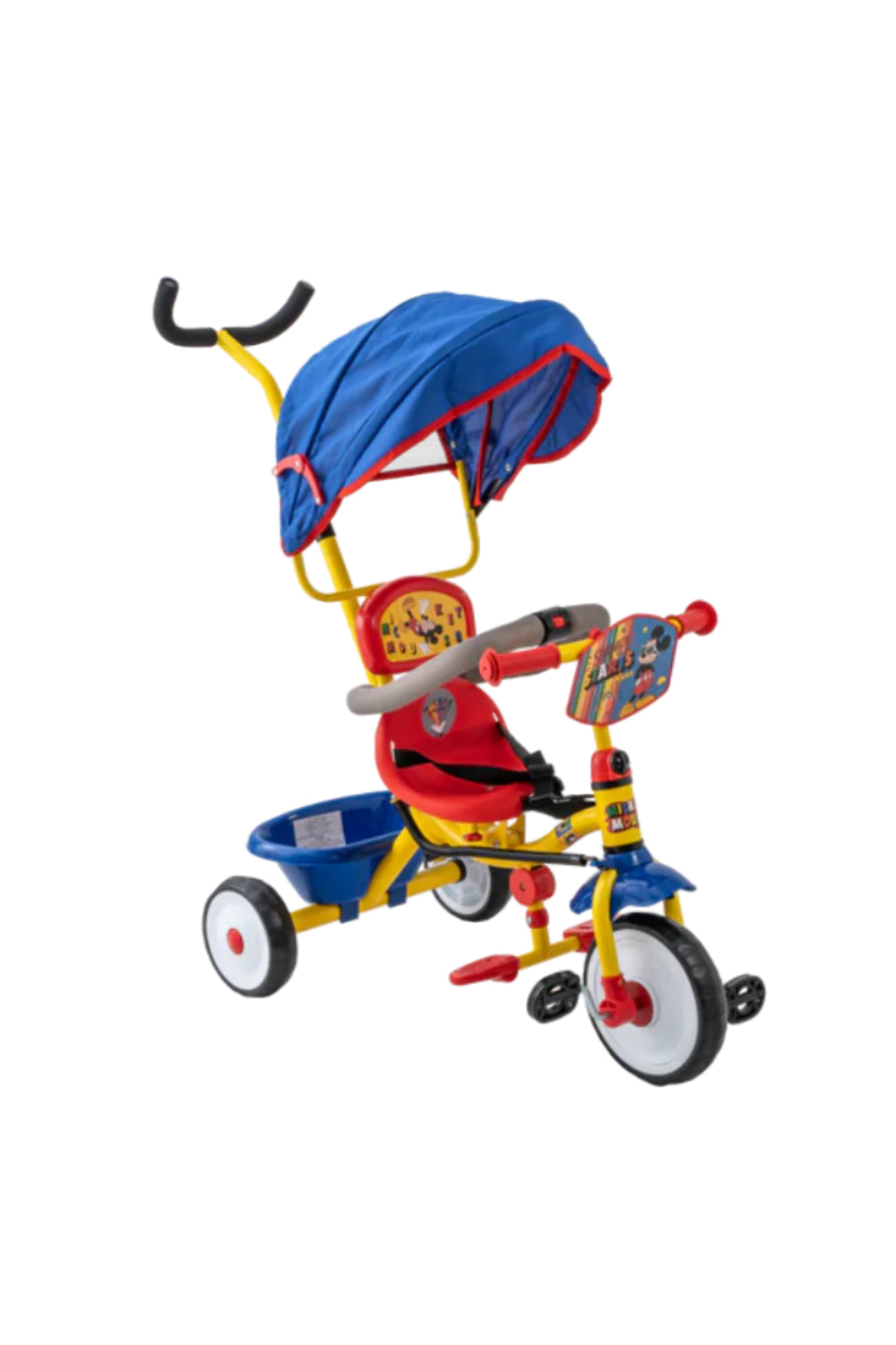 Disney Mickey Bike With Hand & Umbrella Safe & Comfortable