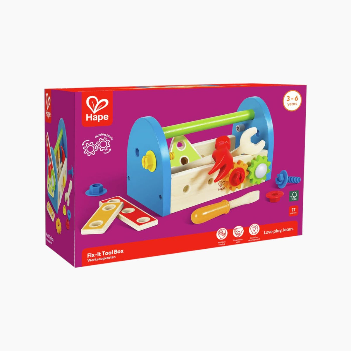 Hape Fix It Tool Box Playset