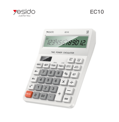 YESIDO EC10 LCD Desktop Calculator