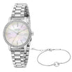 ESPRIT ES1L561M0045 SILVER STEEL BAND WHITE DIAL FOR WOMEN