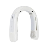 Geepas Rechargeable Cool Collar Neck Fan, 3 Speeds, 12H Runtime, White GF21229