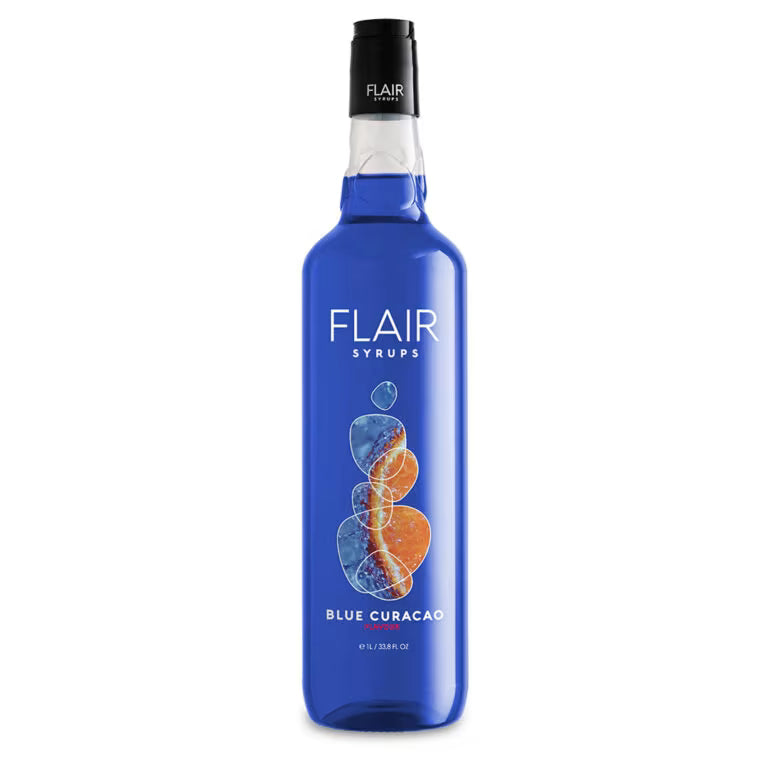 Flair Syrups for Soda Spark Machine – Blue Curacao, Strawberry, Mixed Berries, Mojito & More | 1L