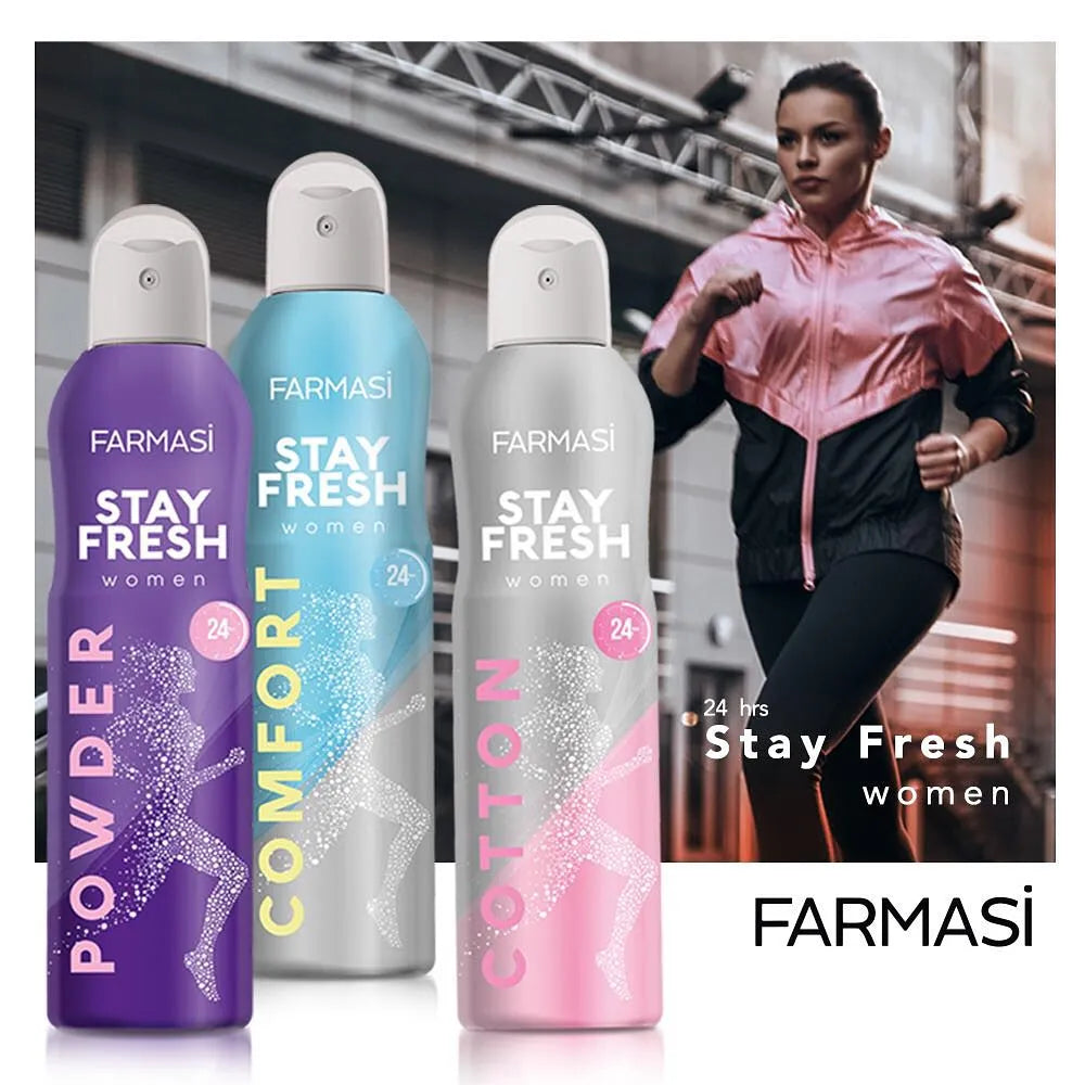 ديرماتولوجي Farmasi Stay Fresh للنساء – حماية وانتعاش طوال اليوم