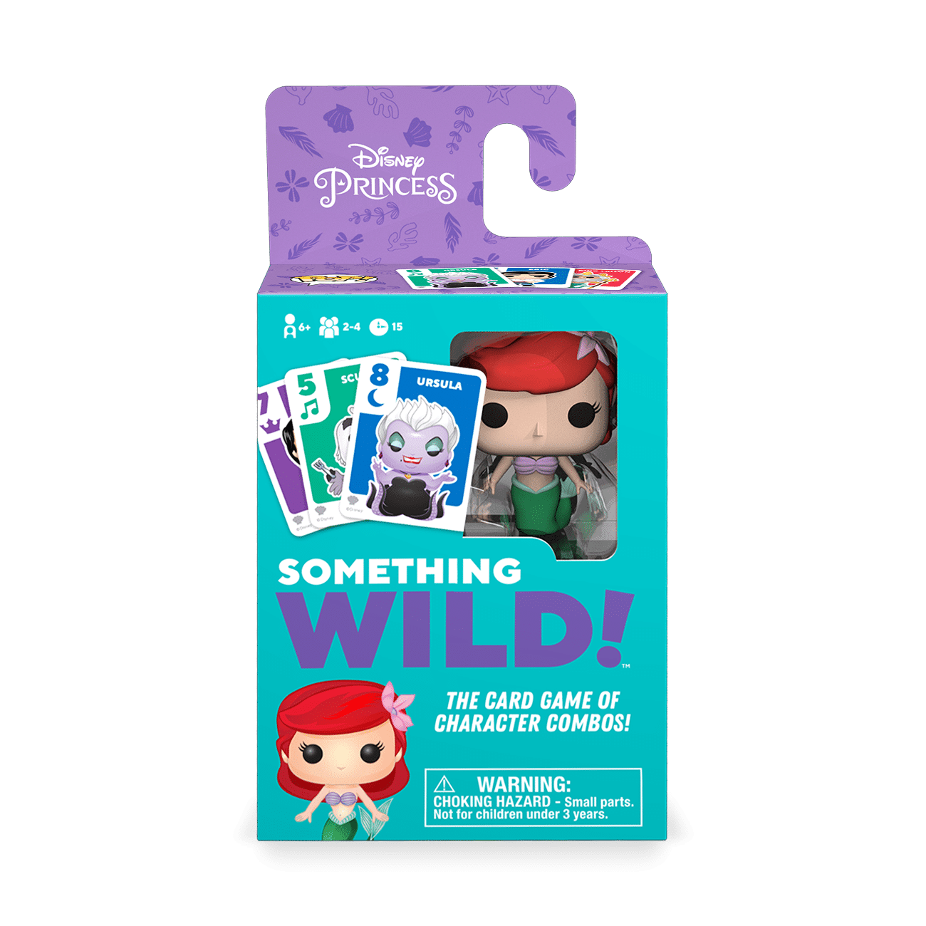 من فانكو Funko Signature Games: Something Wild Card Game- The Little Mermaid أوراق لعب مع مجسمات مصغرة لشخصيات كرتونية