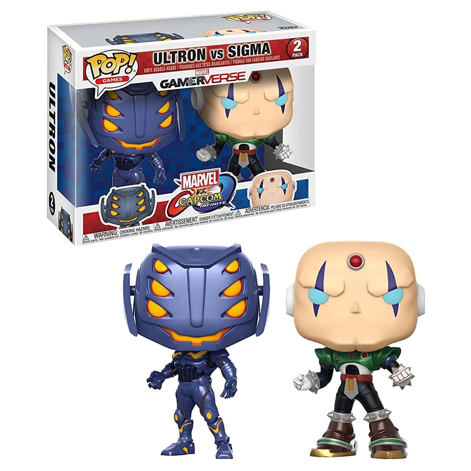 Funko Pop! Games: Marvel Vs. Capcom 2PK - Ultron Vs. Sigma