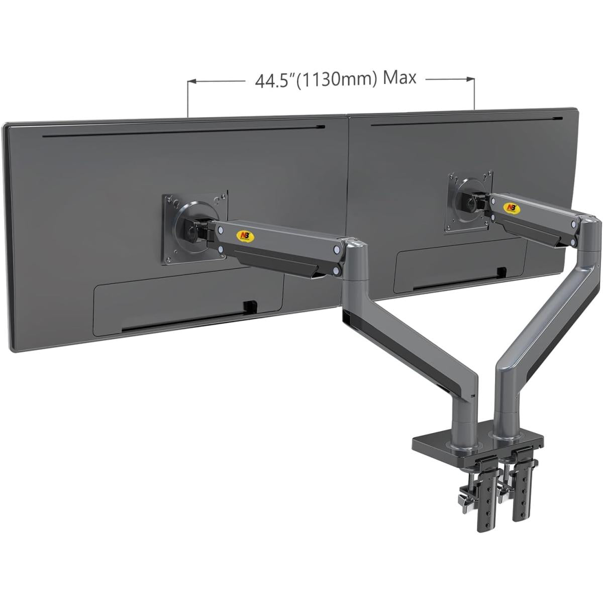 North Bayou G35 Dual Monitor Gas Spring Stand 22-32