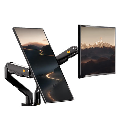 North Bayou G55 27″-34″ Dual Monitor Desk Mount TV Bracket