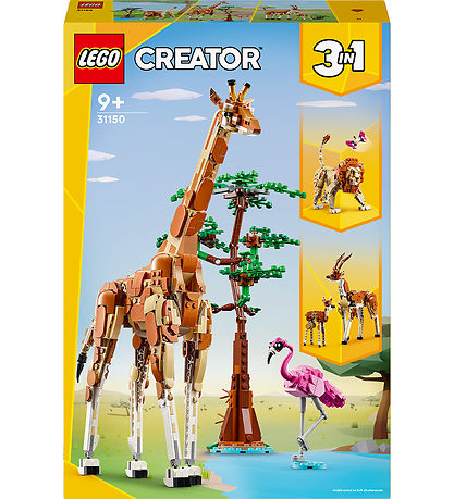 LEGO Creator Wild Safari Animals 31150 – 3-in-1 – 780 pcs