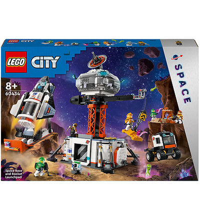 LEGO City Space Base & Rocket Launchpad 60434 – 1422 pcs