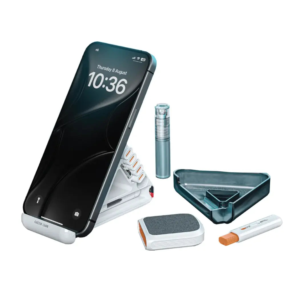 عدة تنظيف متعددة الوظائف 22 في 1 من Green Lion – أبيض