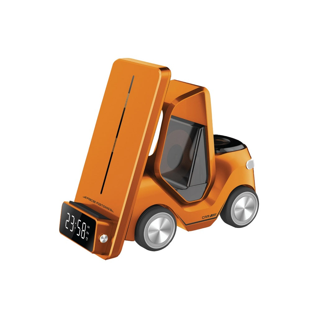 Green Lion 5-in-1 Wireless Charger Stand – Forklift Design