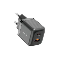 Green Lion 20W A+C GaN Charger with USB-C to Lightning Cable
