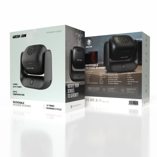 مبخرة دوّارة من جرين ليون – تصميم أنيق وعصري