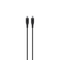 Green Lion USB-C to USB-C PVC Cable 1m – Black