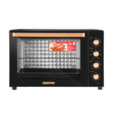 Geepas 2800W 100L Electric Oven, Rotisserie & Convection, Black GO34059
